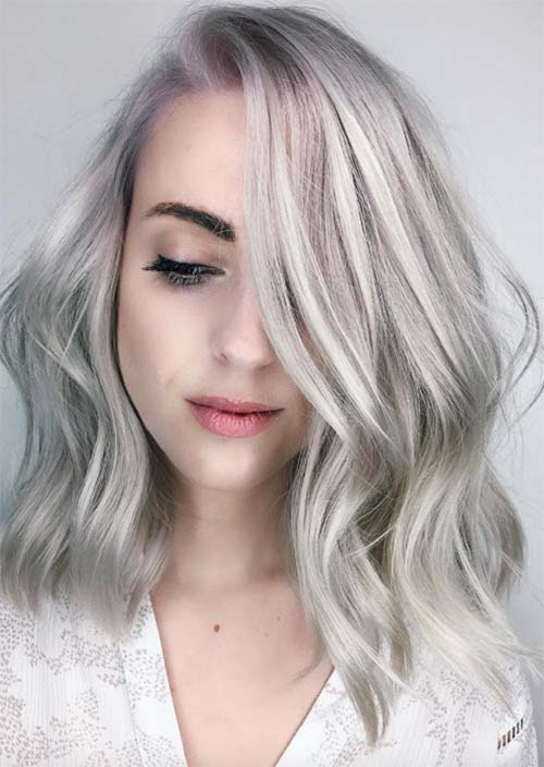 Como tingir o cabelo de cinza ou prata