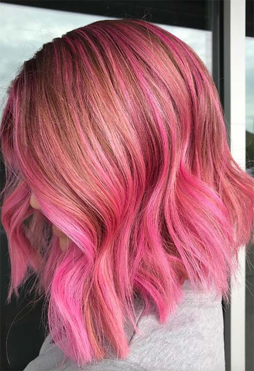 Como pintar o cabelo de rosa