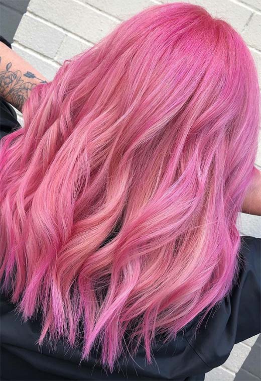 Como pintar o cabelo de rosa