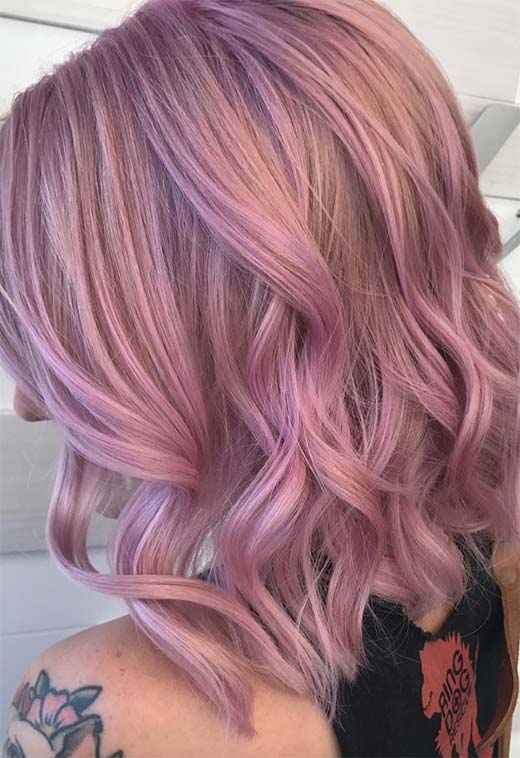 Como manter a cor do cabelo rosa
