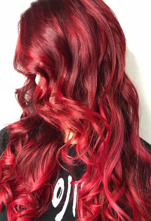Dicas de moda para cores de cabelo vermelho