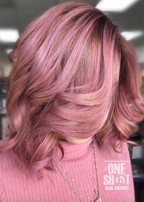 Como obter o cabelo de ouro rosa: tingindo o cabelo de ouro rosa