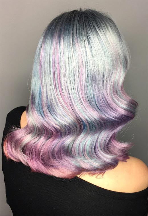 Tendencia de cabello de nácar: ideas de color de cabello de perla