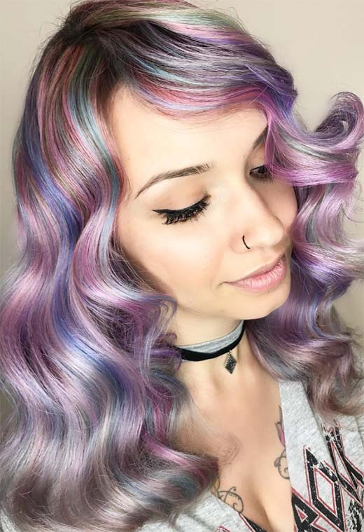 Tendencia de cabello de nácar: ideas de color de cabello de perla
