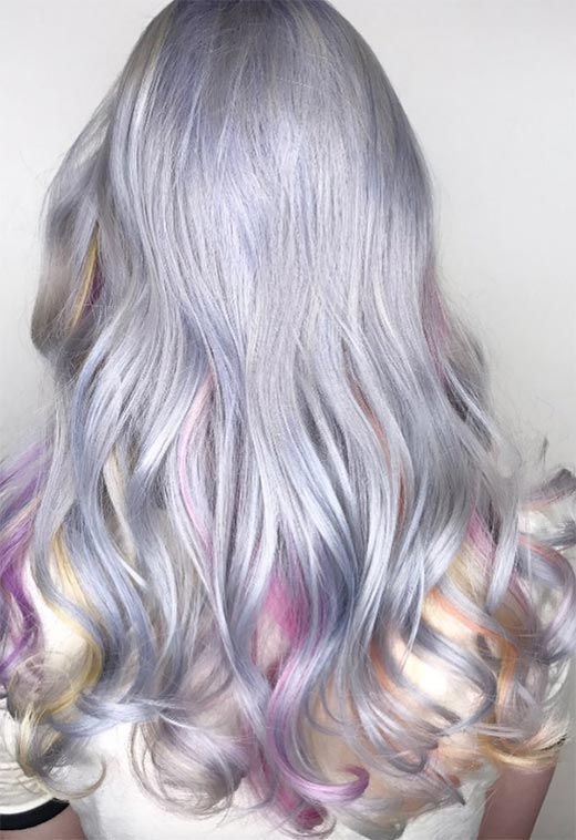 Tendencia de cabello de nácar: ideas de color de cabello de perla