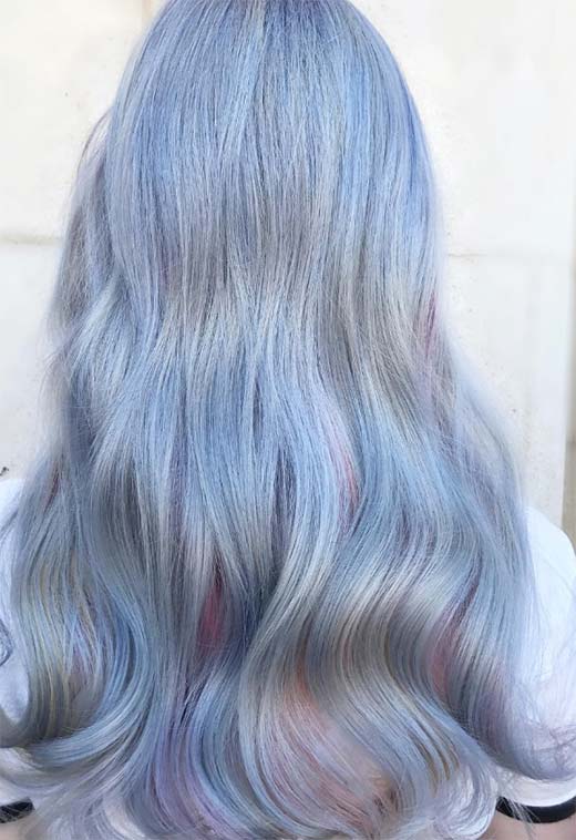 Tendencia de cabello de nácar: ideas de color de cabello de perla