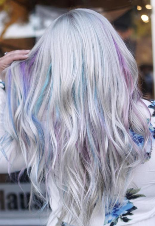 Tendencia de cabello de nácar: ideas de color de cabello de perla