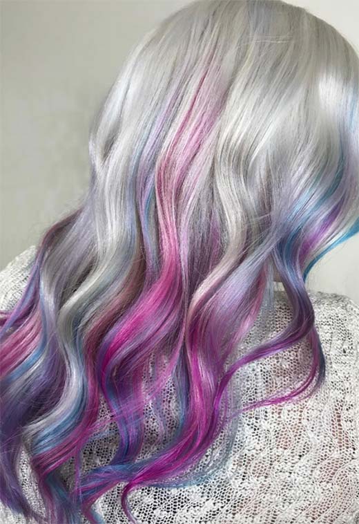 Tendencia de cabello de nácar: ideas de color de cabello de perla