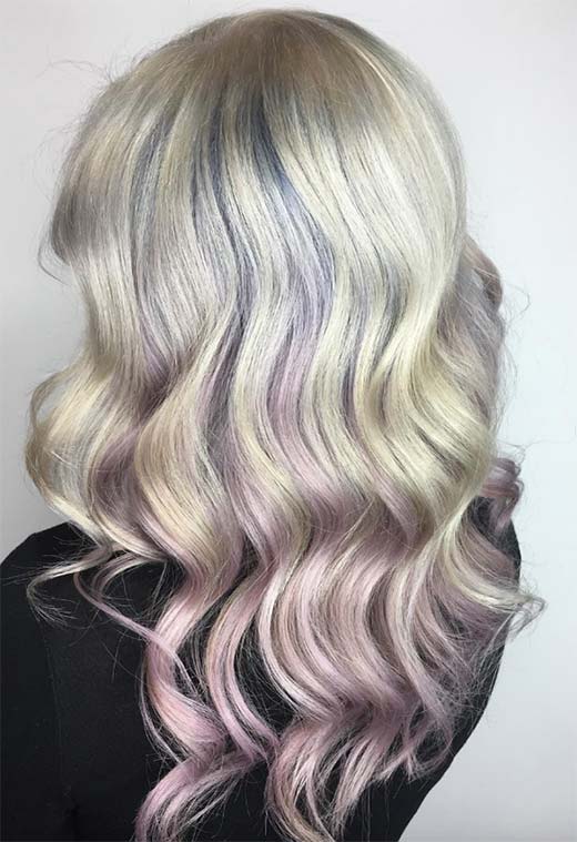 Tendencia de cabello de nácar: ideas de color de cabello de perla