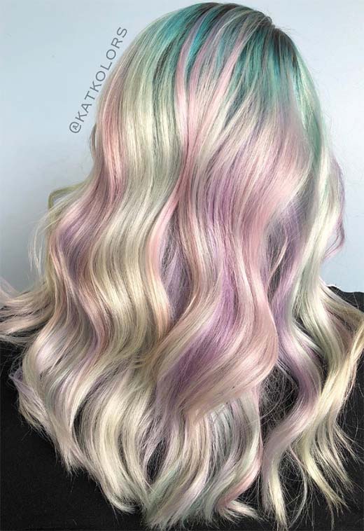 Tendencia de cabello de nácar: ideas de color de cabello de perla