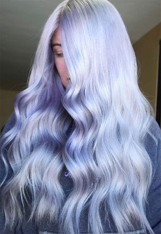 Tendencia de cabello de nácar: ideas de color de cabello de perla