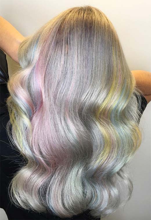 Tendencia de cabello de nácar: ideas de color de cabello de perla