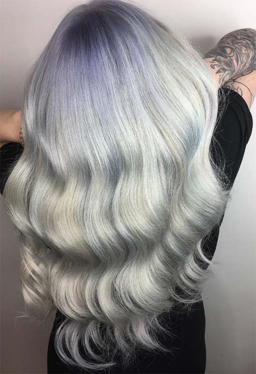 Tendencia de cabello de nácar: ideas de color de cabello de perla