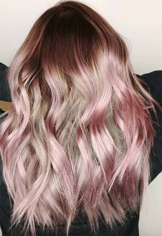 Tendencia de cabello de nácar: ideas de color de cabello de perla