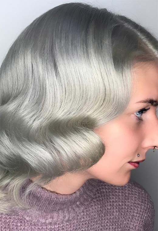 Tendencia de cabello de nácar: ideas de color de cabello de perla