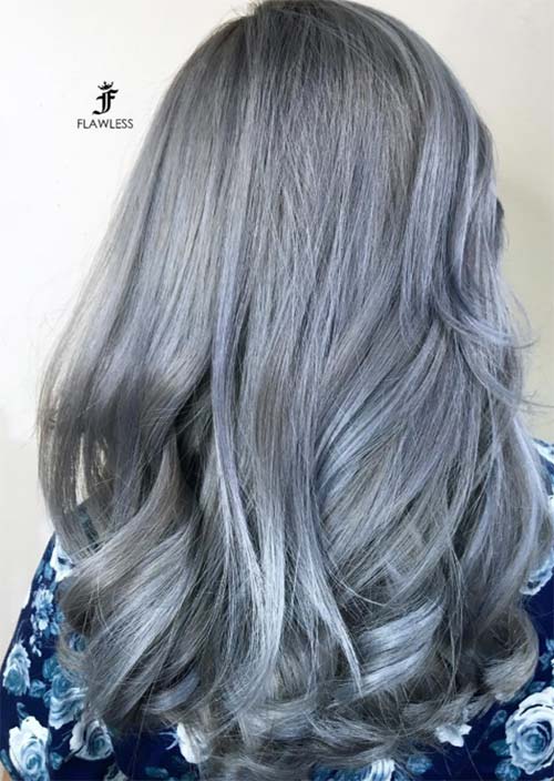 Tendencia de cabello gris: colores de cabello gris y consejos para volverse gris