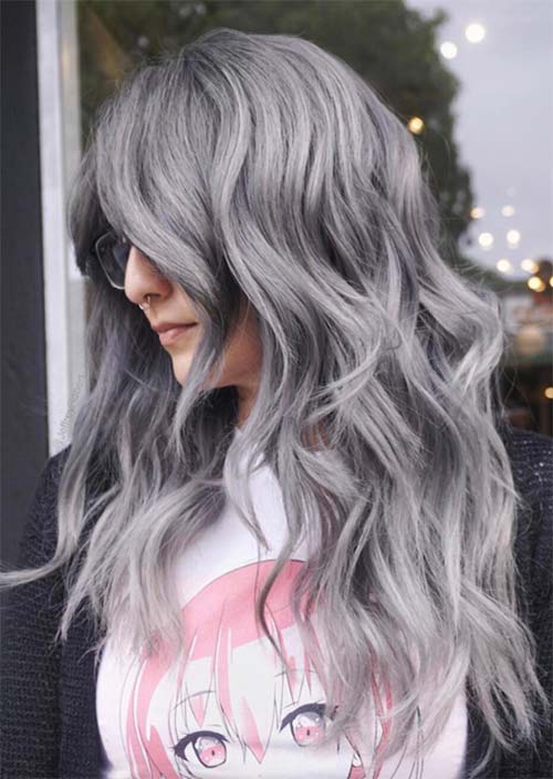 Tendencia de cabello gris: colores de cabello gris y consejos para volverse gris
