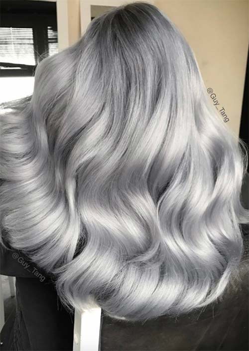 Tendencia de cabello gris: colores de cabello gris y consejos para volverse gris